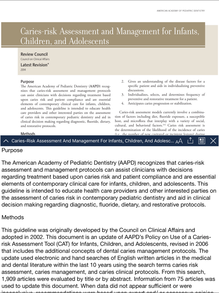 AAPD Reference Manual