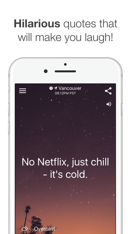 HumorCast - Funny Authentic Weather Forecasts