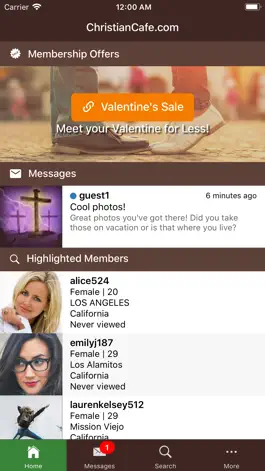 Game screenshot ChristianCafe.com - Dating hack