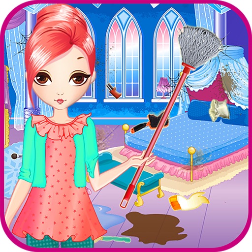 Princess House Cleaning Game