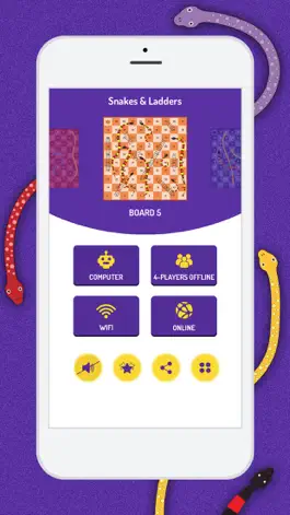 Game screenshot Snakes & Ladders -A Board Game apk