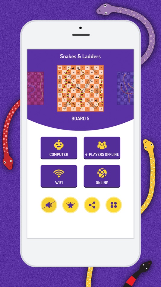 #2. Snakes & Ladders -A Board Game (iOS) 由: Rohit Iyer