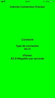 internet connection checker iPhone Captures Décran 1