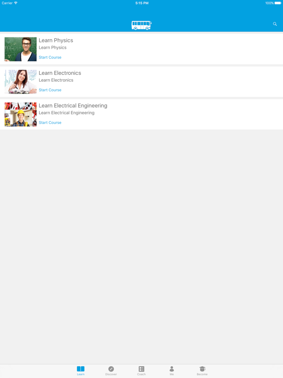 Physics And Electronics iPad screenshot 1 - Education app