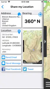 Brecon Beacons Maps Offline screenshot #9 for iPhone