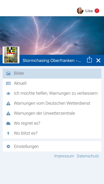 Stormchasing Oberfranken