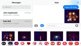 Game screenshot Animated Fireworks Party Text apk