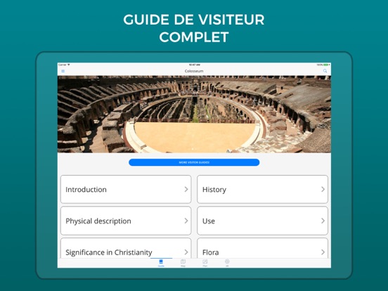 Screenshot #4 pour Colisée Guide et cartes