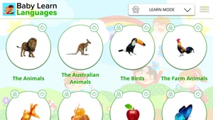 Baby Learn LANGUAGES screenshot #2 for iPhone