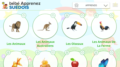 Screenshot #2 pour Bébé Learn - SUÉDOIS