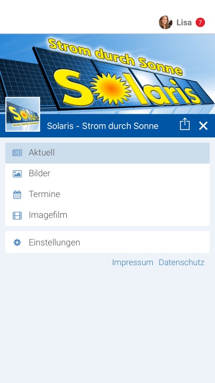 Solaris - Strom durch Sonne