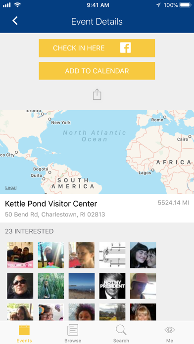 Screenshot #3 pour URI Events