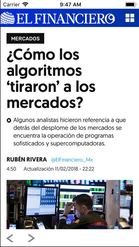 El Financiero screenshot 4 of 4