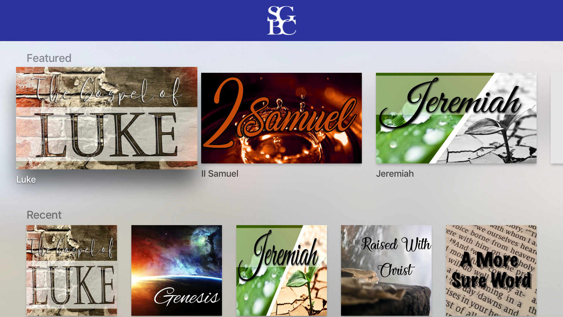 Sovereign Grace Baptist Church