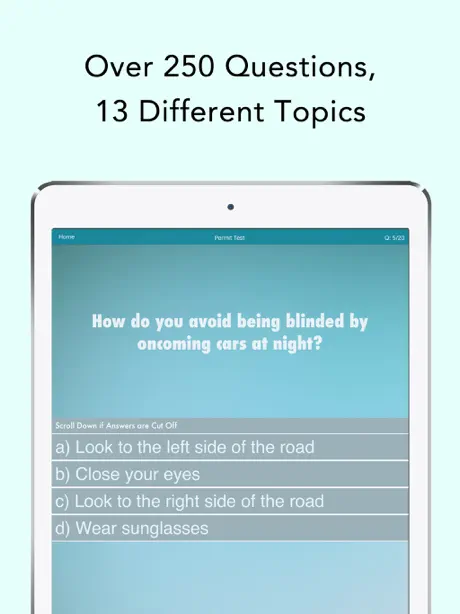 Tennessee Driving Test