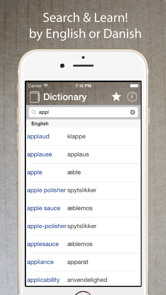 Danish English Dictionary Pro - 5.1.0 - (iOS)