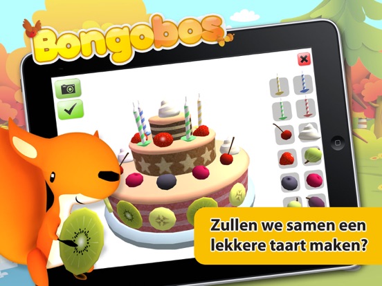 Bongobos Herfst iPad app afbeelding 2