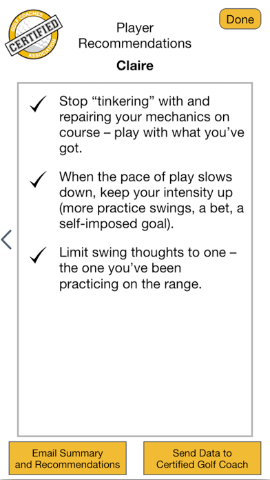 Coaching Golf's Mental Skills screenshot