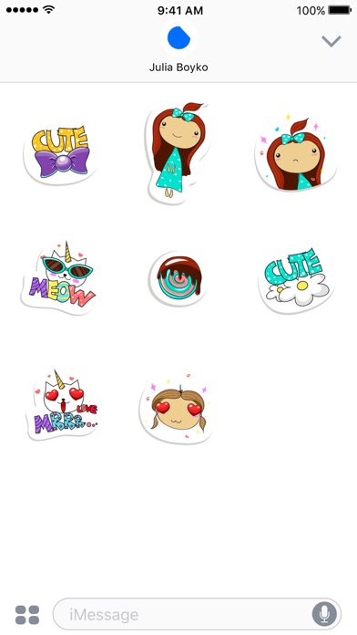 Cute Sticker Set screenshot 3