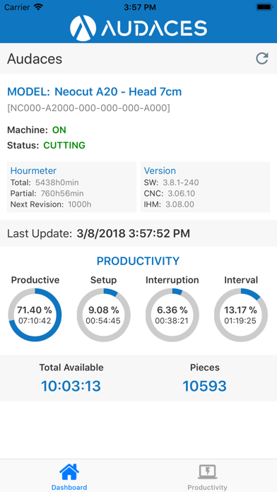 Neocut Mobile app screenshot