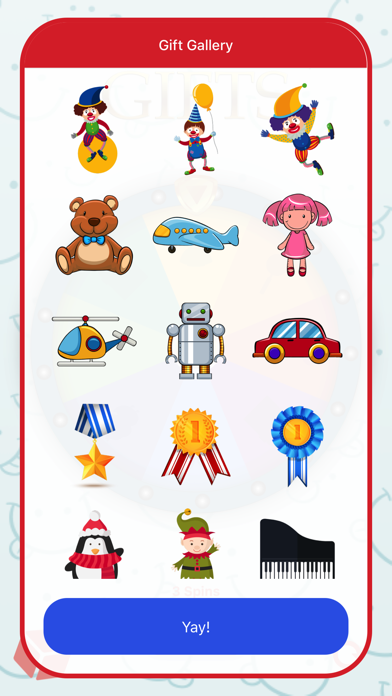 Fun Wheel of Gifts for Kids screenshot