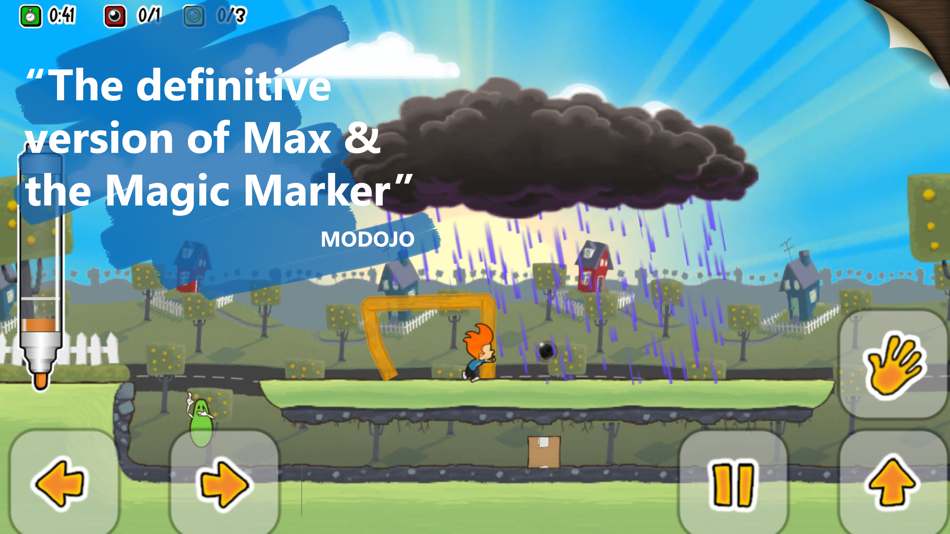 #1. Max & the Magic Marker - Remastered (iOS) 由: Flashbulb ApS