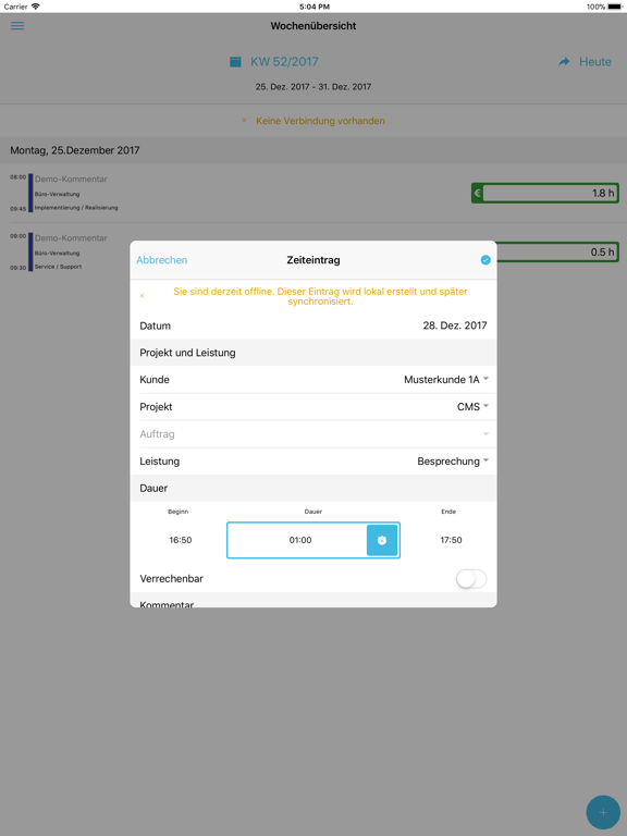 Screenshot #6 pour TimeNote