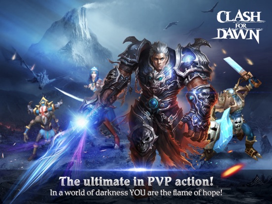 Clash For Dawn-3D PVP MMORPG на iPad
