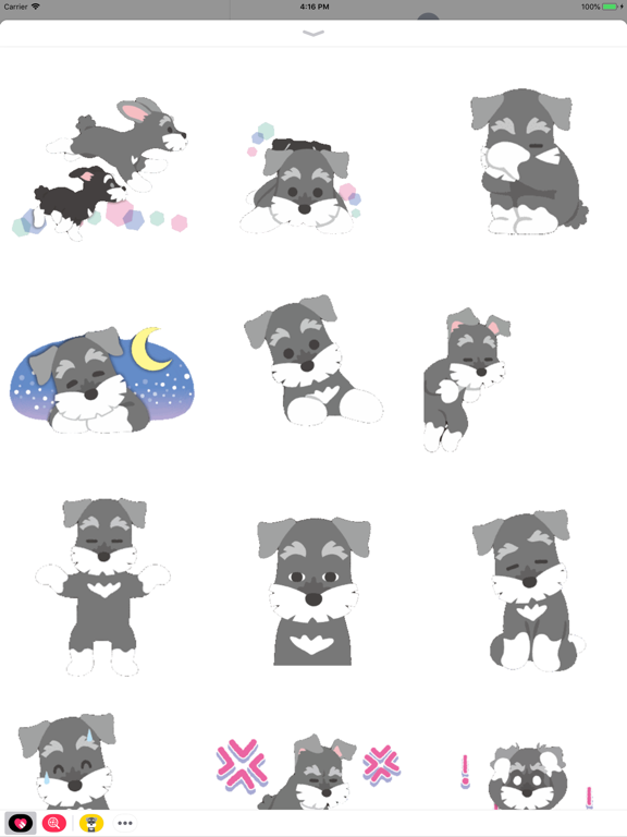 Screenshot #5 pour Poodle Puppy Animated Stickers