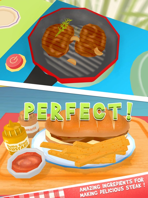 Screenshot #5 pour Steak Maker - Food Street Chef