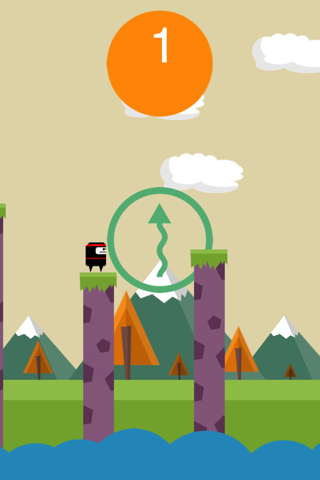 Jumping Hero - Spring Man screenshot 2