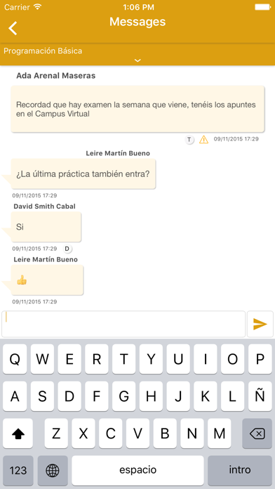 Academic Mobile TecnoCampus Screenshot 4 - AppWisp.com Academic Mobile TecnoCampus Screenshot 4 - AppWisp.com