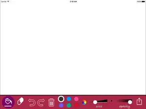 Doodle Desk - Drawing Tool screenshot #1 for iPad