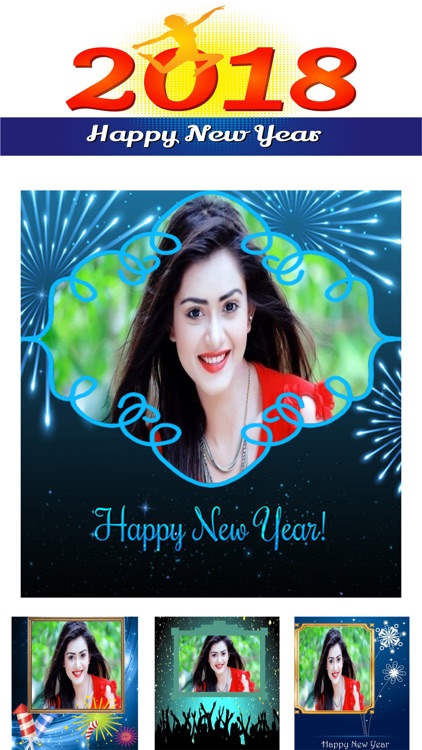 Happy New Year Frames 2018