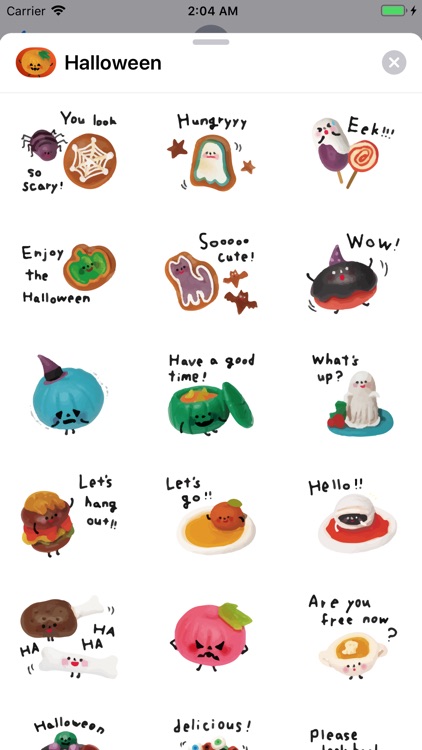 Happy Halloween Boo Emojis App