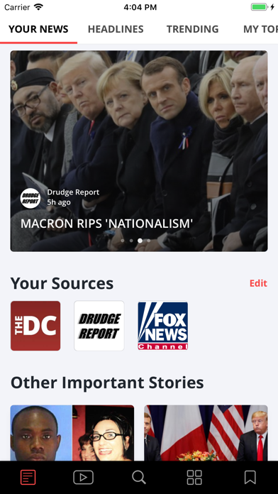 Screenshot #1 pour Contra News