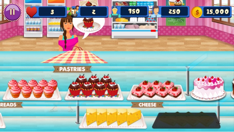 Sweet Bakery Cake Shop Cashier screenshot-0