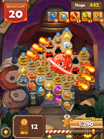 Screenshot #4 pour Monster Busters: Hexa Blast