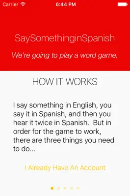 Game screenshot SaySomethinginSpanish mod apk