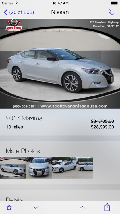 Scott Evans Nissan DealerApp