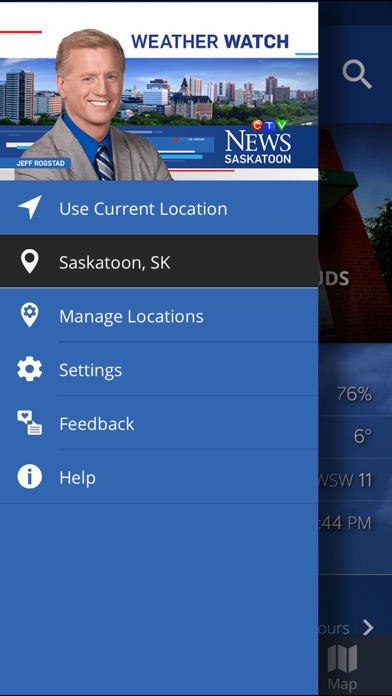 CTV News Saskatoon Weather screenshot 4