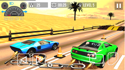 Impossible Tracks Chained Cars screenshot 2