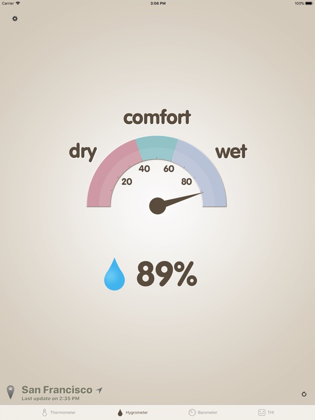 Thermo-hygrometer on the App Store