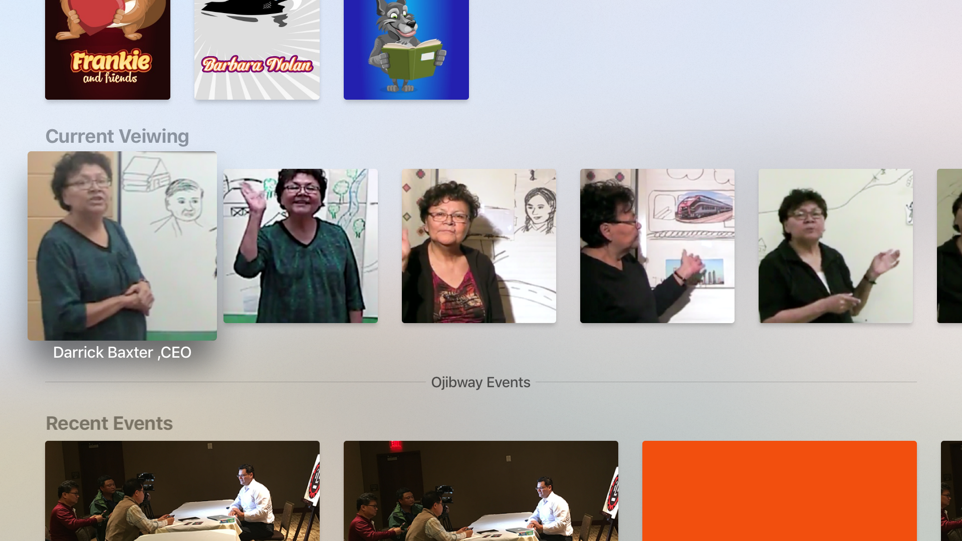 OjibwayTV screenshot 3