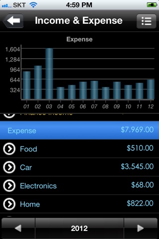 EasyFinanceHD screenshot 3