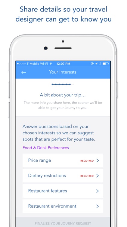 Journy: Custom Travel Planning