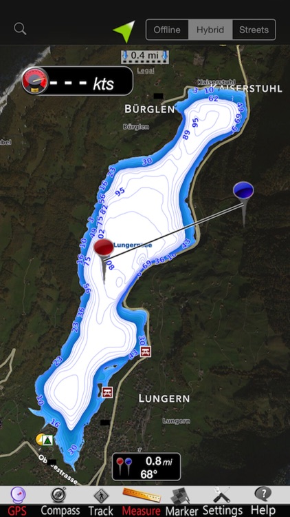 Lungern - Sarnen lakes Charts screenshot-3