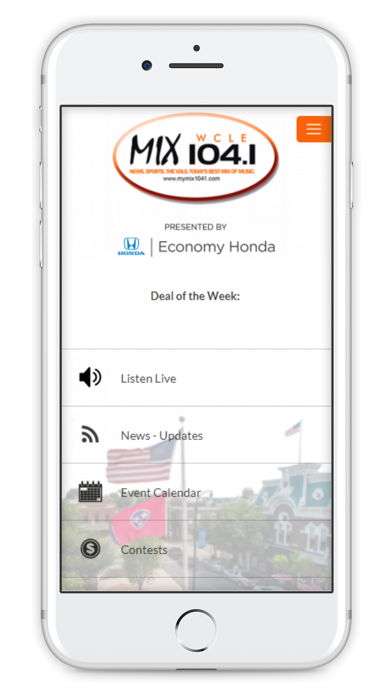 Mix 104.1 FM iPhone screenshot 1 - Entertainment app