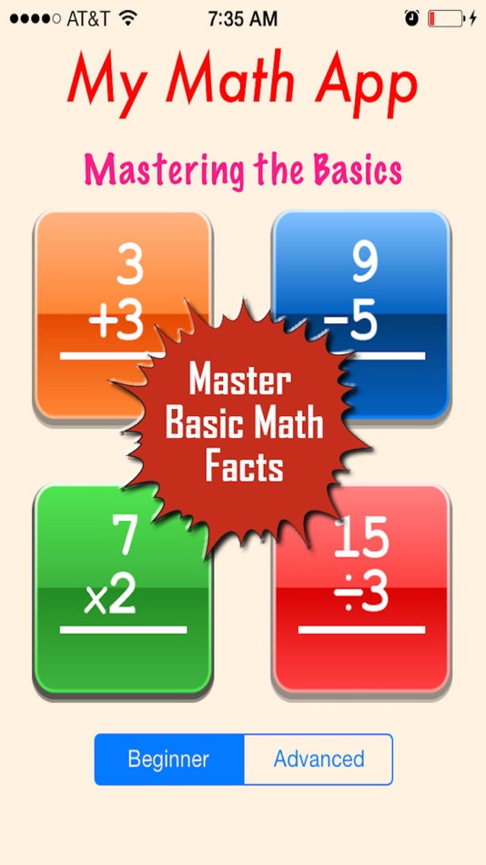#1. My Math App - Flashcards (iOS) 由: Power Math Apps LLC