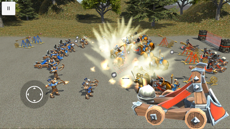 #4. Medieval Battle Simulator (iOS) Podle: Yizhan Ye